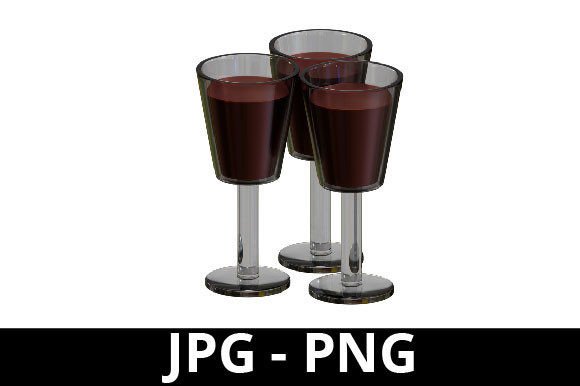 3d Rendered Wine Glass Perfect for Birth and Birthday Design Projects: A Practical Guide