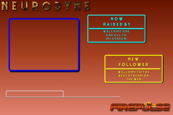 FIREPULSE Neurodyne: Sleek Streamer Overlays