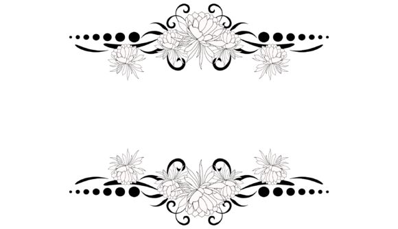 Flower Frame Svg: A Versatile Design Asset for Creators and Businesses
