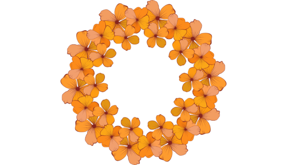 Maximizing Your Design Potential with the Bright Round Flower Frame SVG