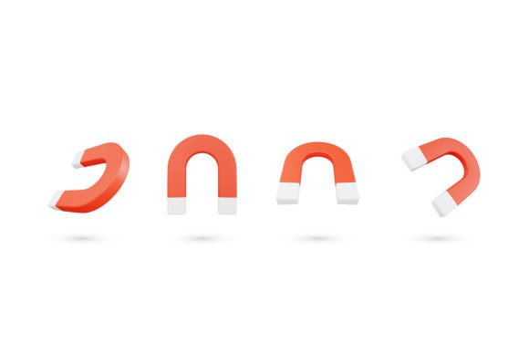 Realistic 3d Magnet Set: Elevating Digital Design with Tangible Depth