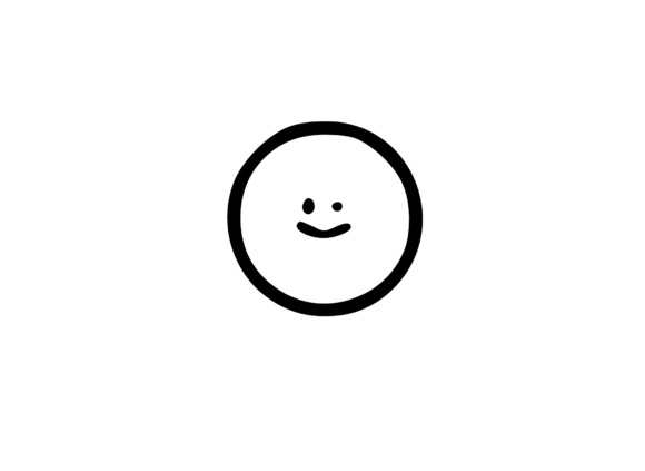 Small Face Digital Emoji Social Icon