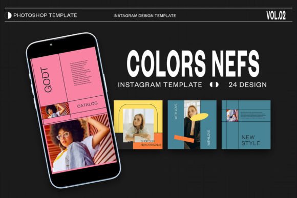 Streamlining Your Social Media Workflow with the Colors Nefs Instagram Template PSD